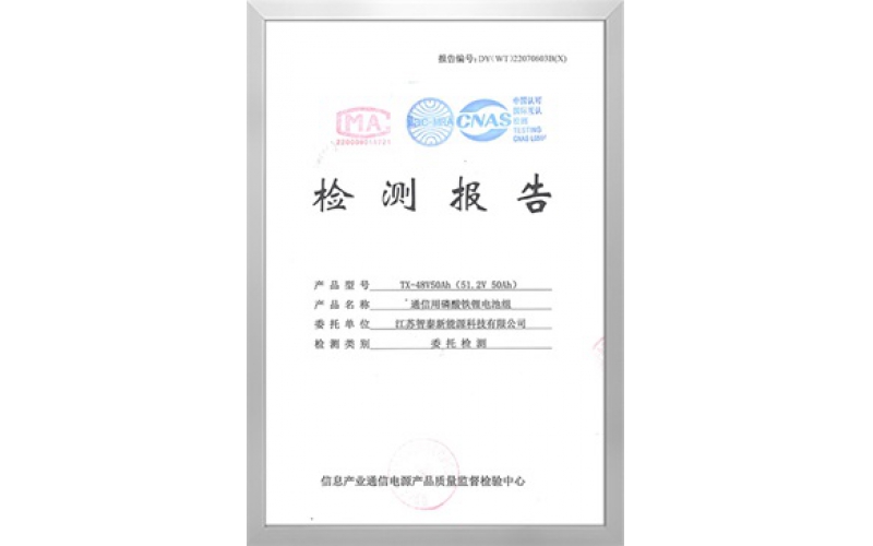 检测报告